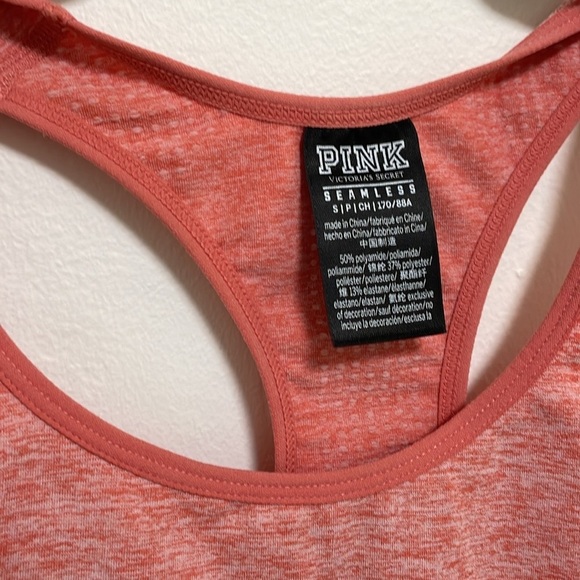 PINK Victoria’s Secret Crop Tank Top Size Small - Picture 2 of 4